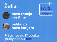 POZIV ZA PREKVALIFIKACIJE ZA IT ZA OSOBE SA INVALIDITETOM