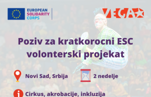 Poziv za kratkoročno volontiranje – Circus for Inclusion