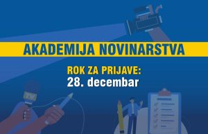 Prijavi se za novi ciklus – Akademije novinarstva!