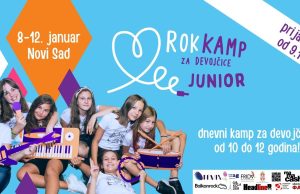 Junior Rok kamp za devojčice: otvorene prijave za učesnice