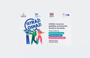 Otvoren konkurs za program podrške javnom zagovaranju Istraži – Osnaži