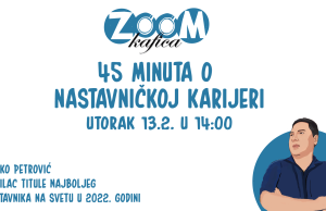 ZUM KAFICA – 45 MINUTA SA BORKOM PETROVIĆEM O NASTAVNIČKOJ PROFESIJI