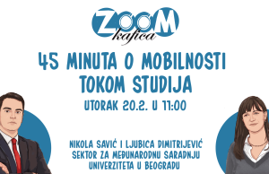Zum kafica – 45 minuta o mobilnosti tokom studija