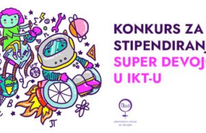 Konkurs za stipendiranje Super devojčica u IKT-u za 2024. godinu!