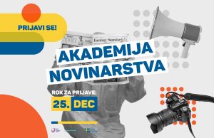 Otvorene prijave za Akademiju novinarstva