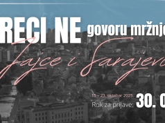 Pridruži se omladinskoj razmeni “Reci NE govoru mržnje”, posvećenoj izgradnji mira i suzbijanju govora mržnje!