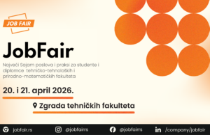 Sajam poslova i praksi „JobFair – Kreiraj svoju budućnost!”