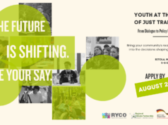 Poziv za regionalni trening u Bitolju 5-8 oktobar 2026: Youth at the Heart of Just Transition – From Dialogue to Policy Recommendation